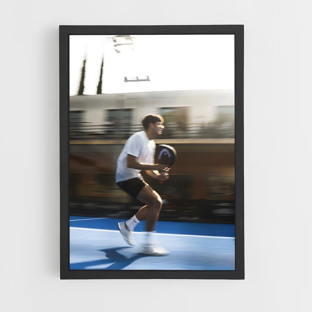 Poster Arturo de coello – affiche Padel (vue 2)